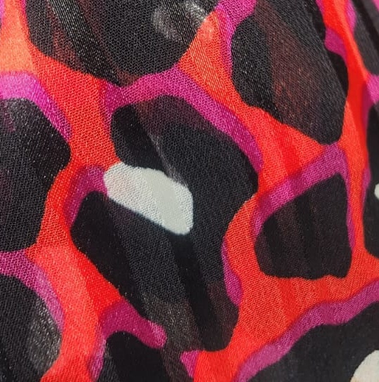Detalle real de la tela