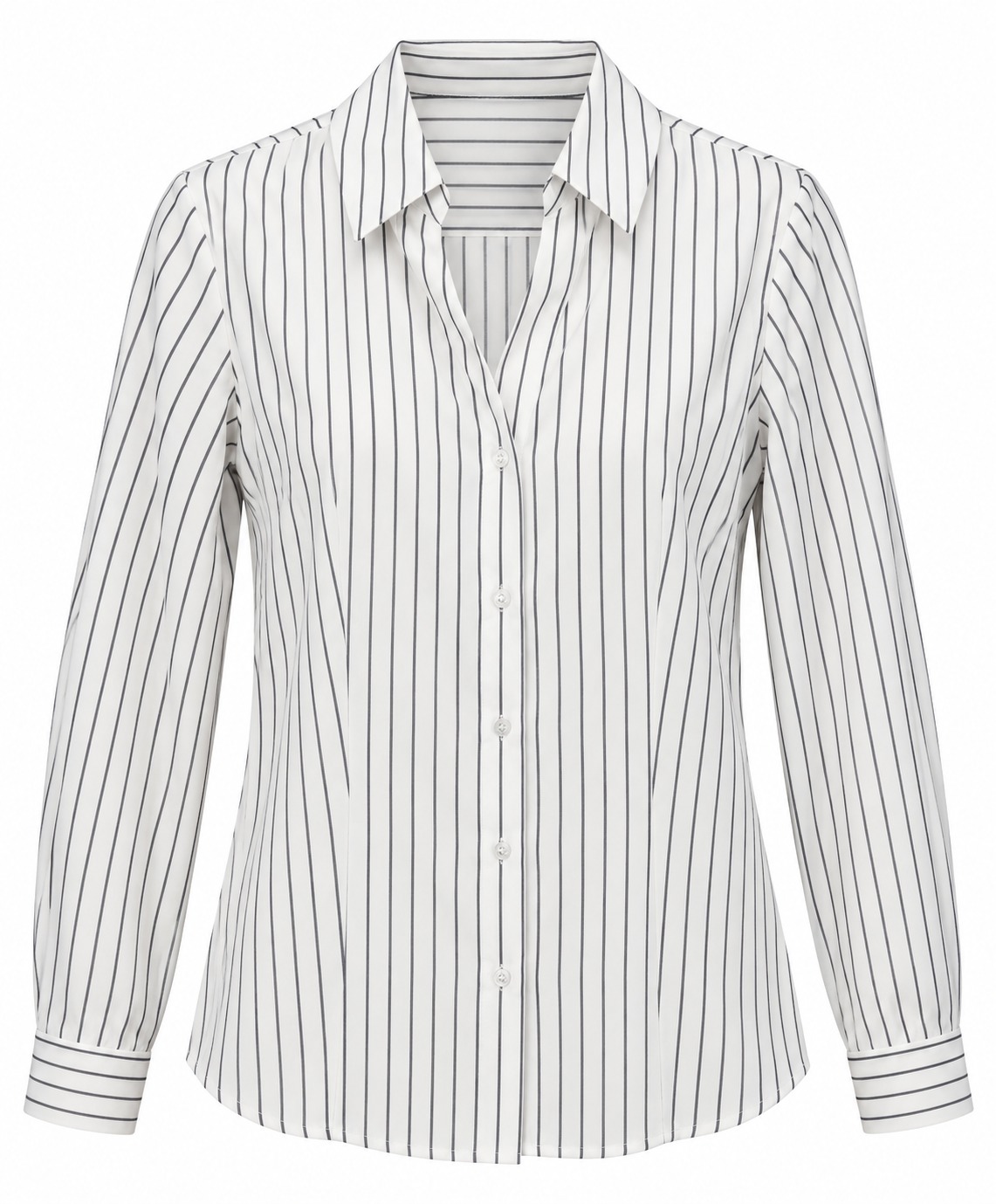 Camisa de rayas finas
