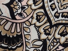 Detalle real de la tela