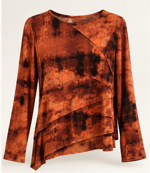 Blusa asimétrica