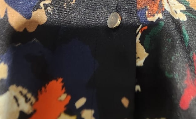 Detalle real de la tela