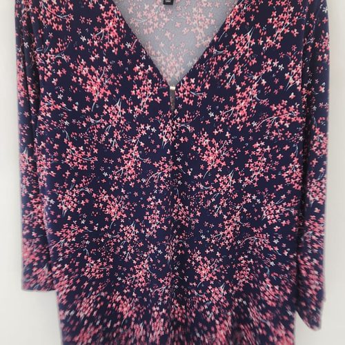 Detalle real de Blusa floral