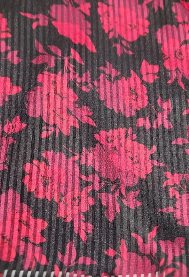 Detalle real de la tela