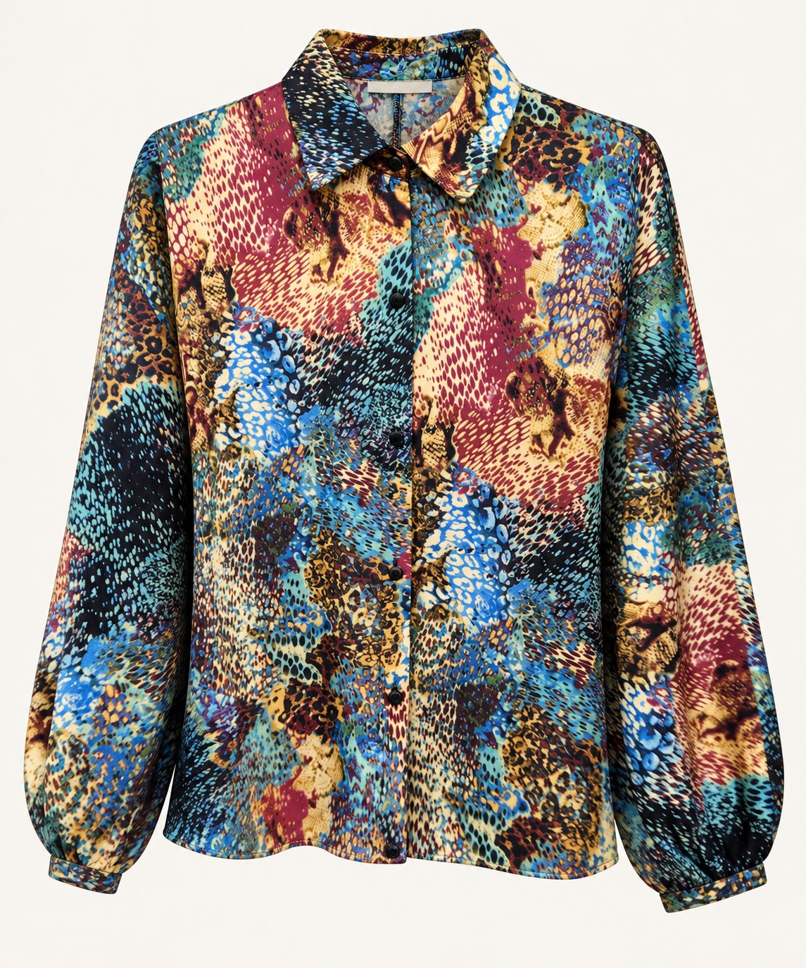 Camisa animal print multicolor